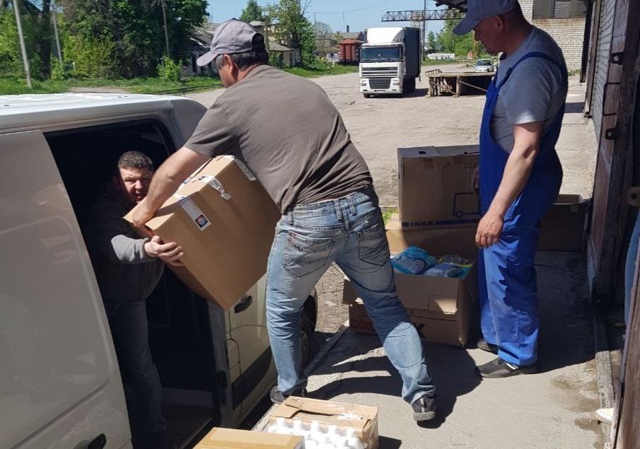Тетерівська громада отримала допомогу від гуманітарного штабу обласної ради
