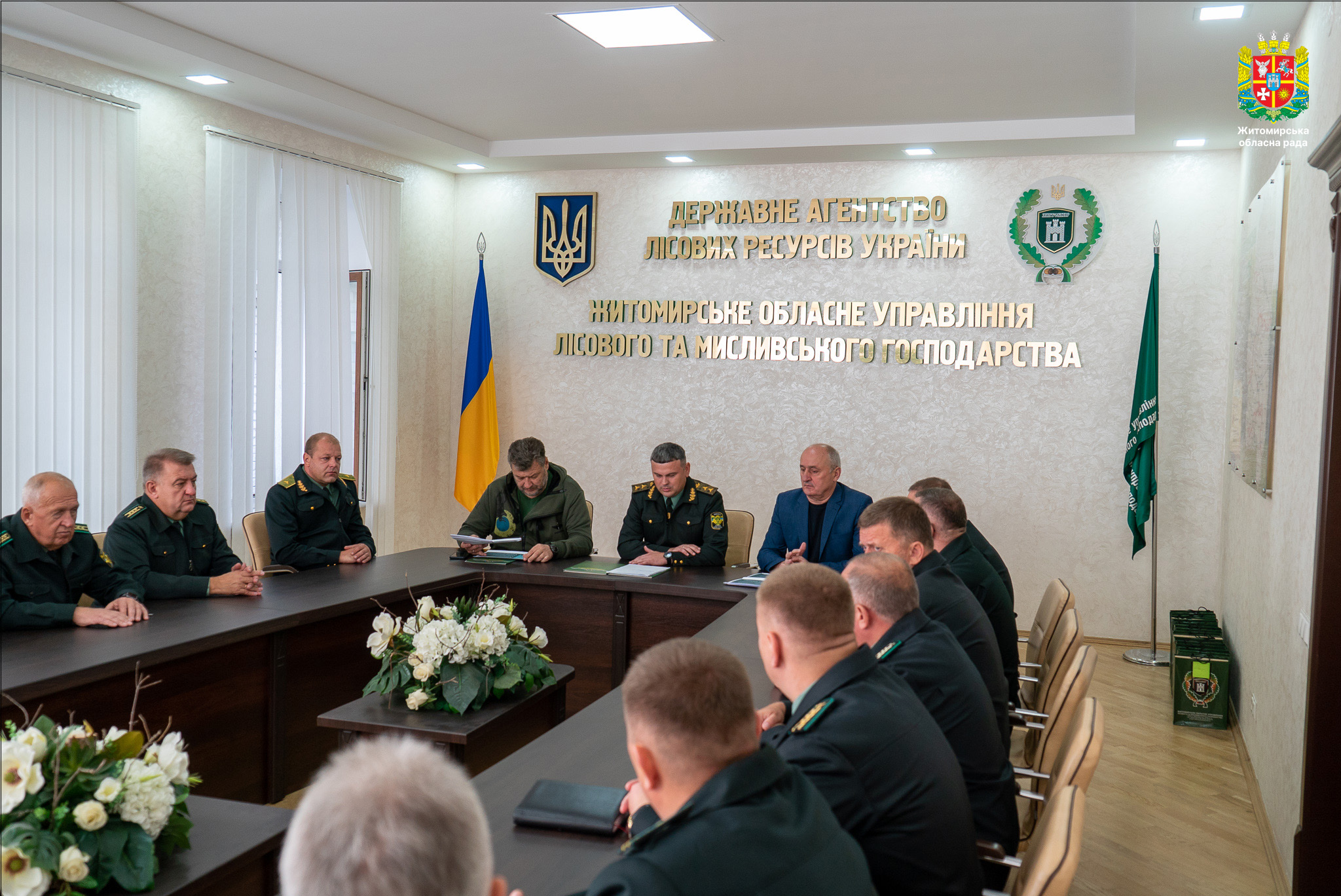 Володимир Ширма привітав працівників лісу з професійним святом