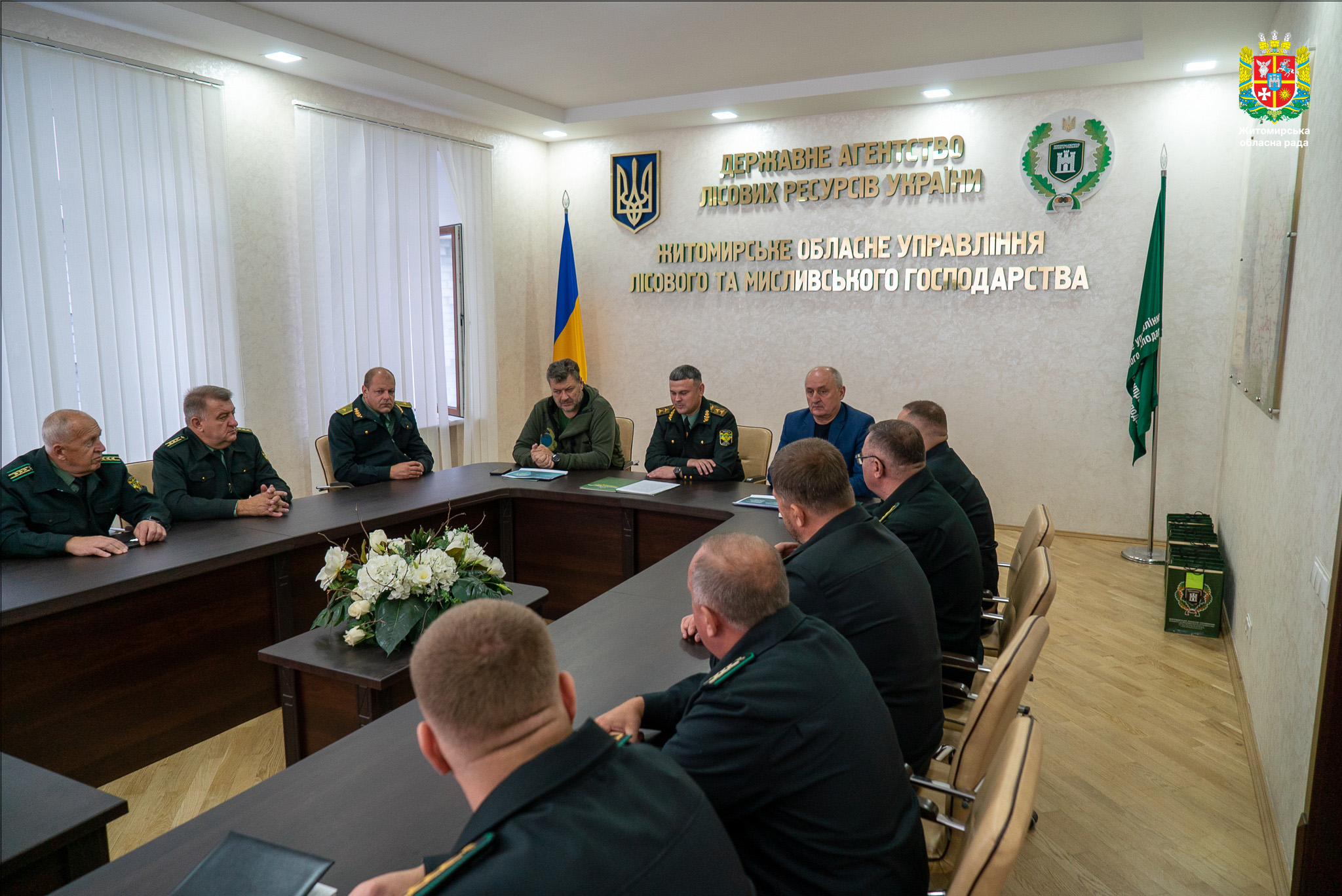 Володимир Ширма привітав працівників лісу з професійним святом