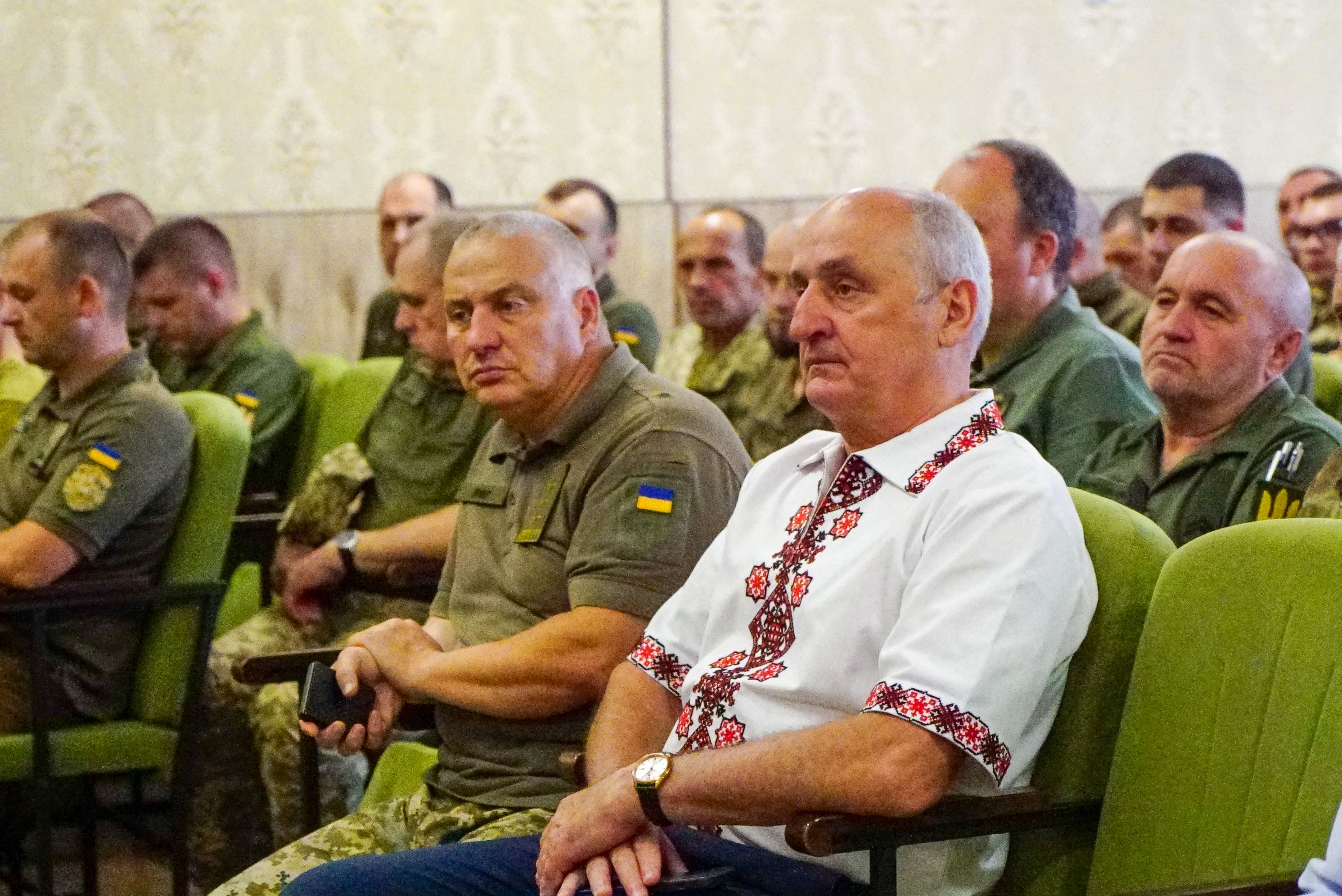 Володимир Ширма привітав військовослужбовців з Днем Незалежності