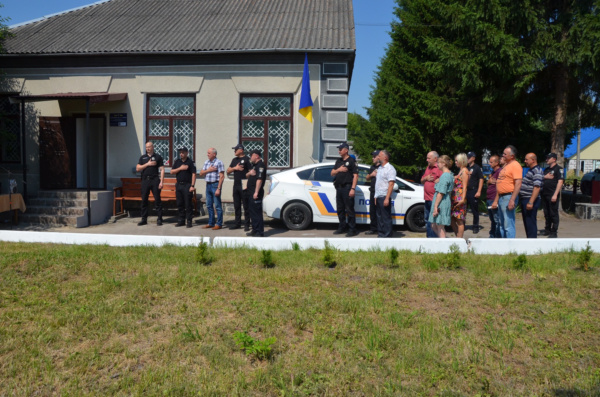 У Новоград-Волинському районі відкрили ще одну поліцейську станцію