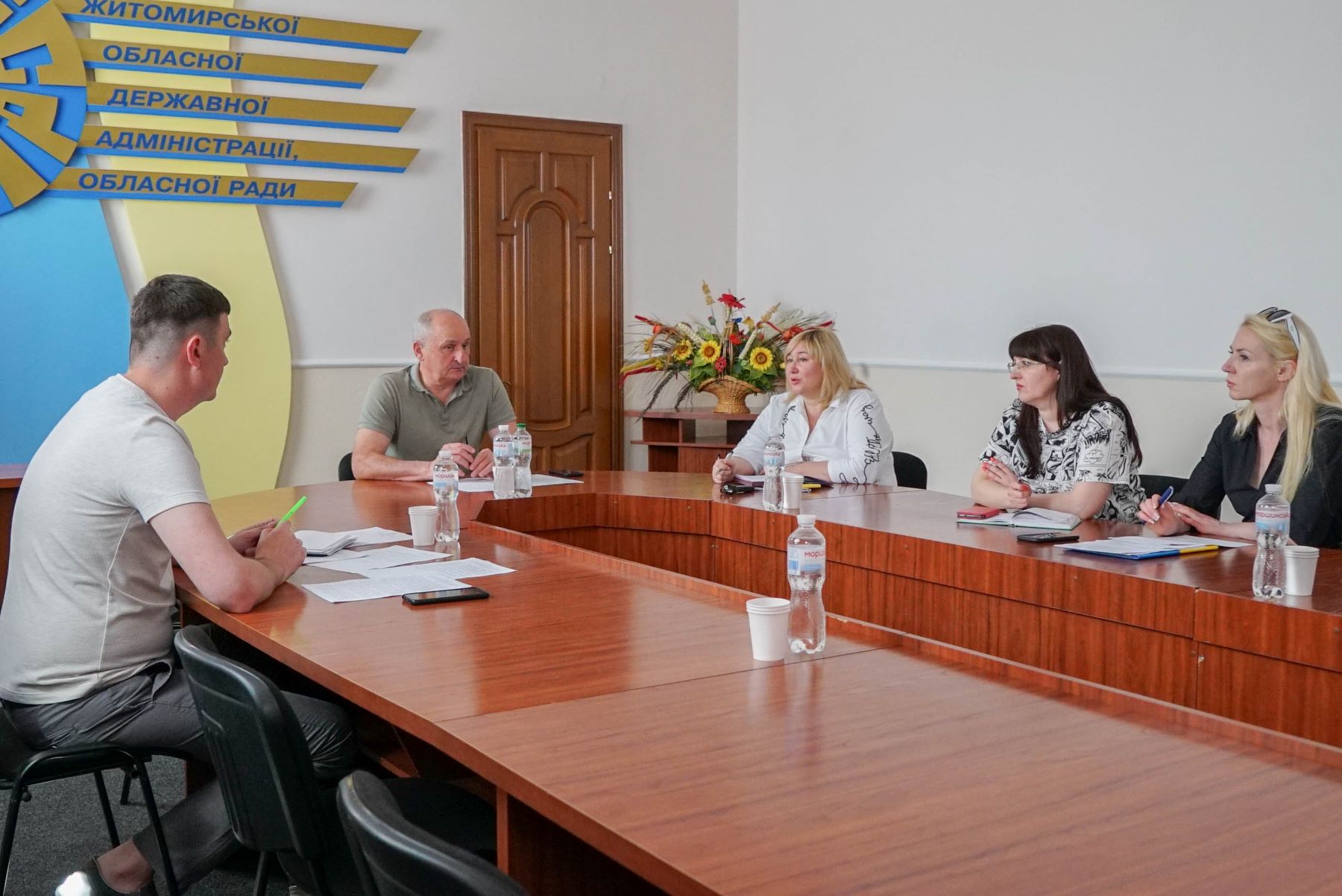 Володимир Ширма провів робочу нараду з керівниками професійно-технічних навчальних закладів