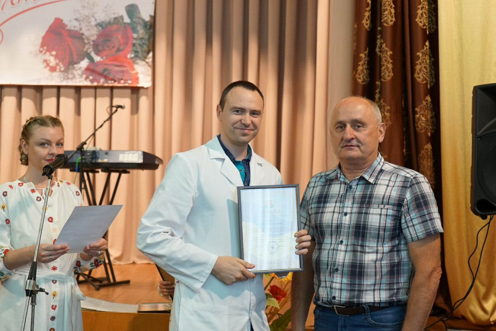 Володимир Ширма привітав медпрацівників Житомирської обласної лікарні з професійним святом