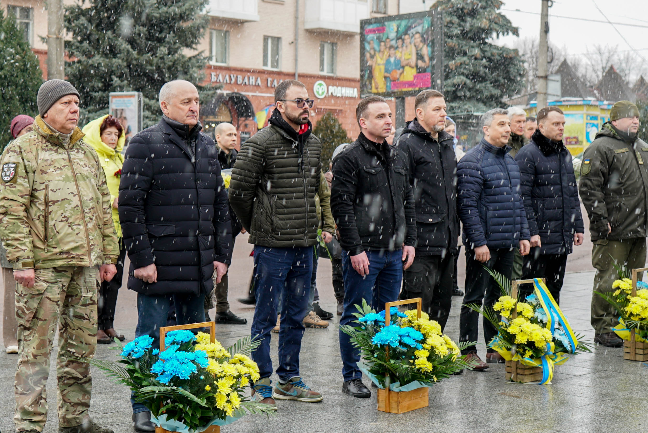 У Житомирі вшанували памʼять українських добровольців