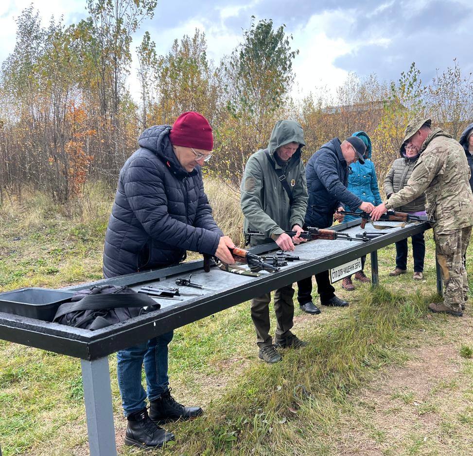Для жителів Овруцької громади провели  навчання з підготовки до національного спротиву