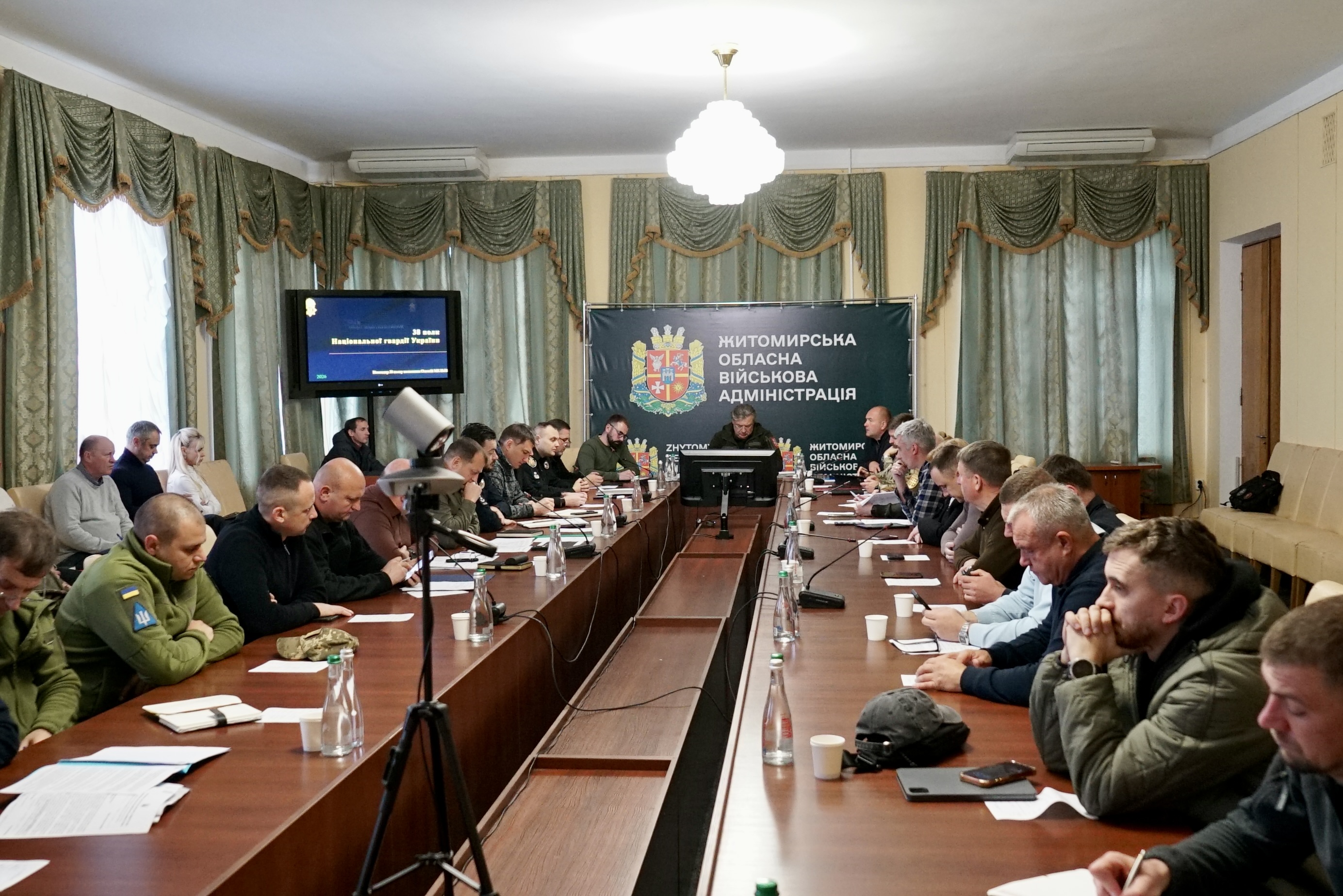 Олег Дзюбенко взяв участь у засіданні Ради оборони Житомирщини
