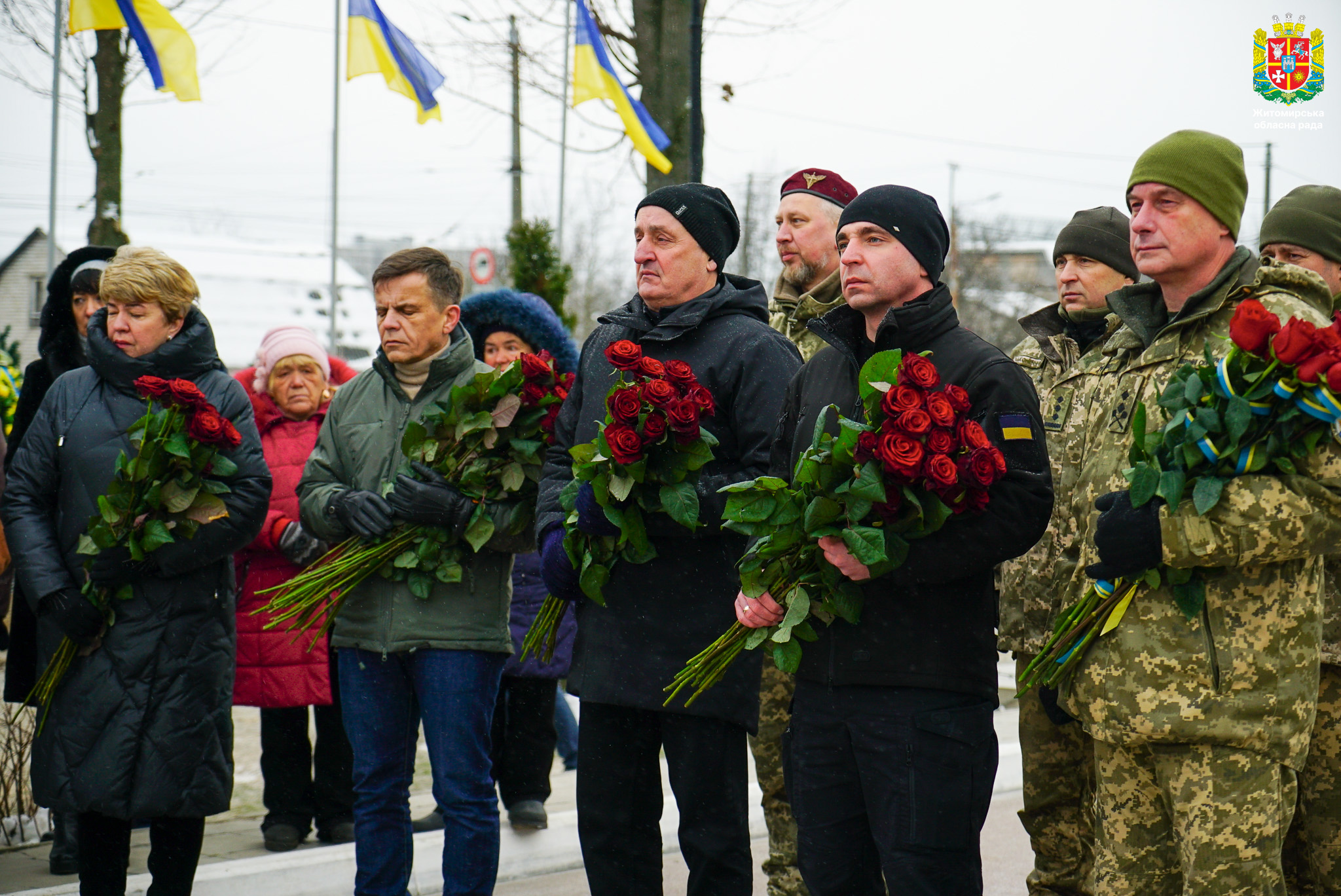 "Ми вдячні звитяжним українським воїнам за кожну хвилину нашої свободи",- Володимир Ширма