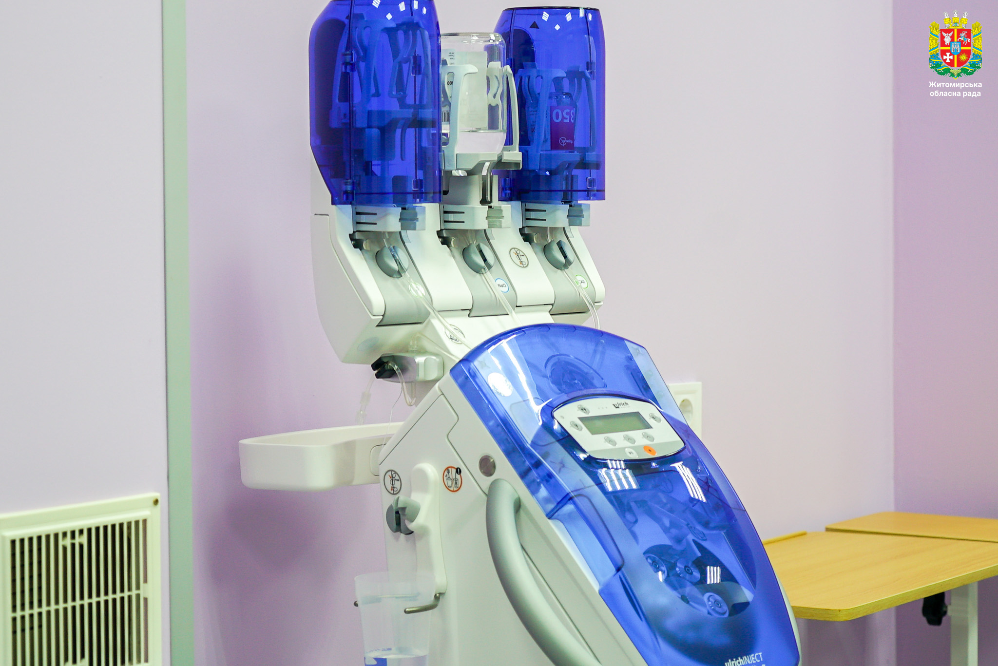 У Житомирській обласній лікарні запрацював надсучасний комп'ютерний томограф