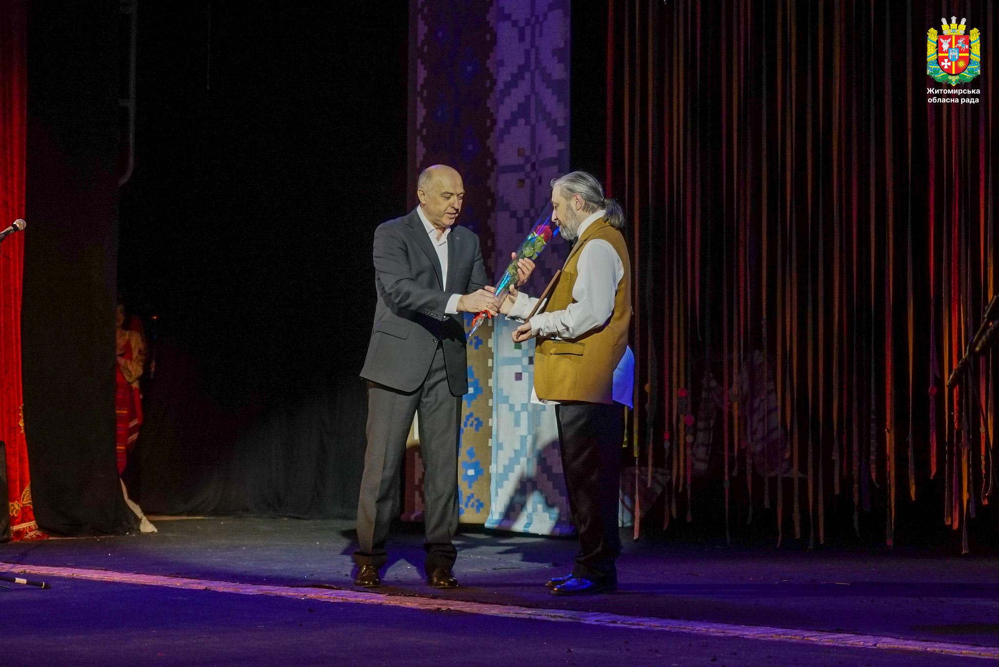 Володимир Ширма привітав митців сцени з Міжнародним днем театру