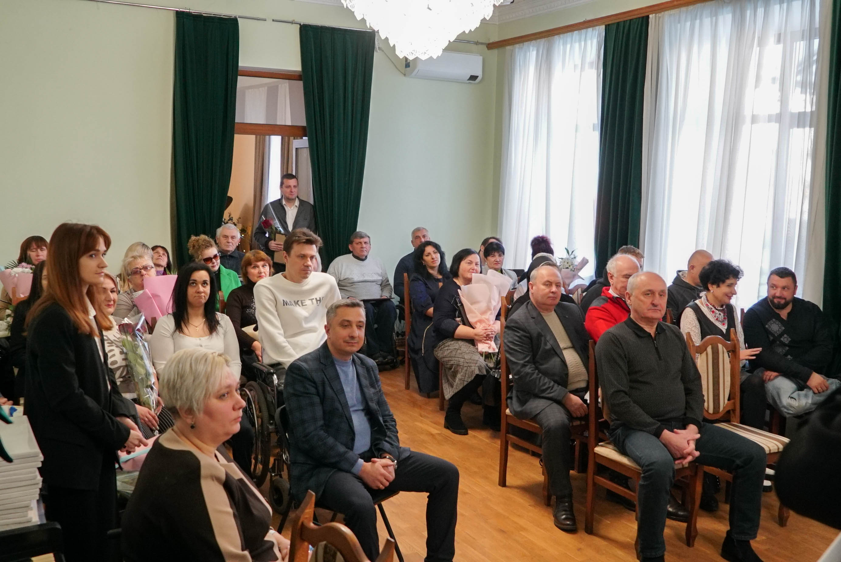 Володимир Ширма відзначив лідерів громадських організацій осіб з інвалідністю Житомирщини 