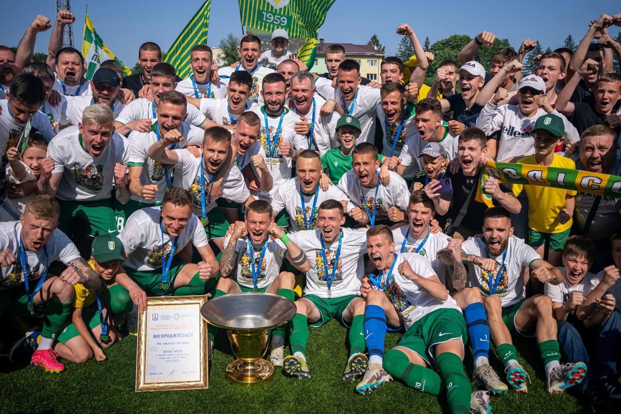 Житомирська обласна рада вітає ФК «Полісся» з виходом у Премʼєр-лігу та титулом чемпіона Першої ліги!