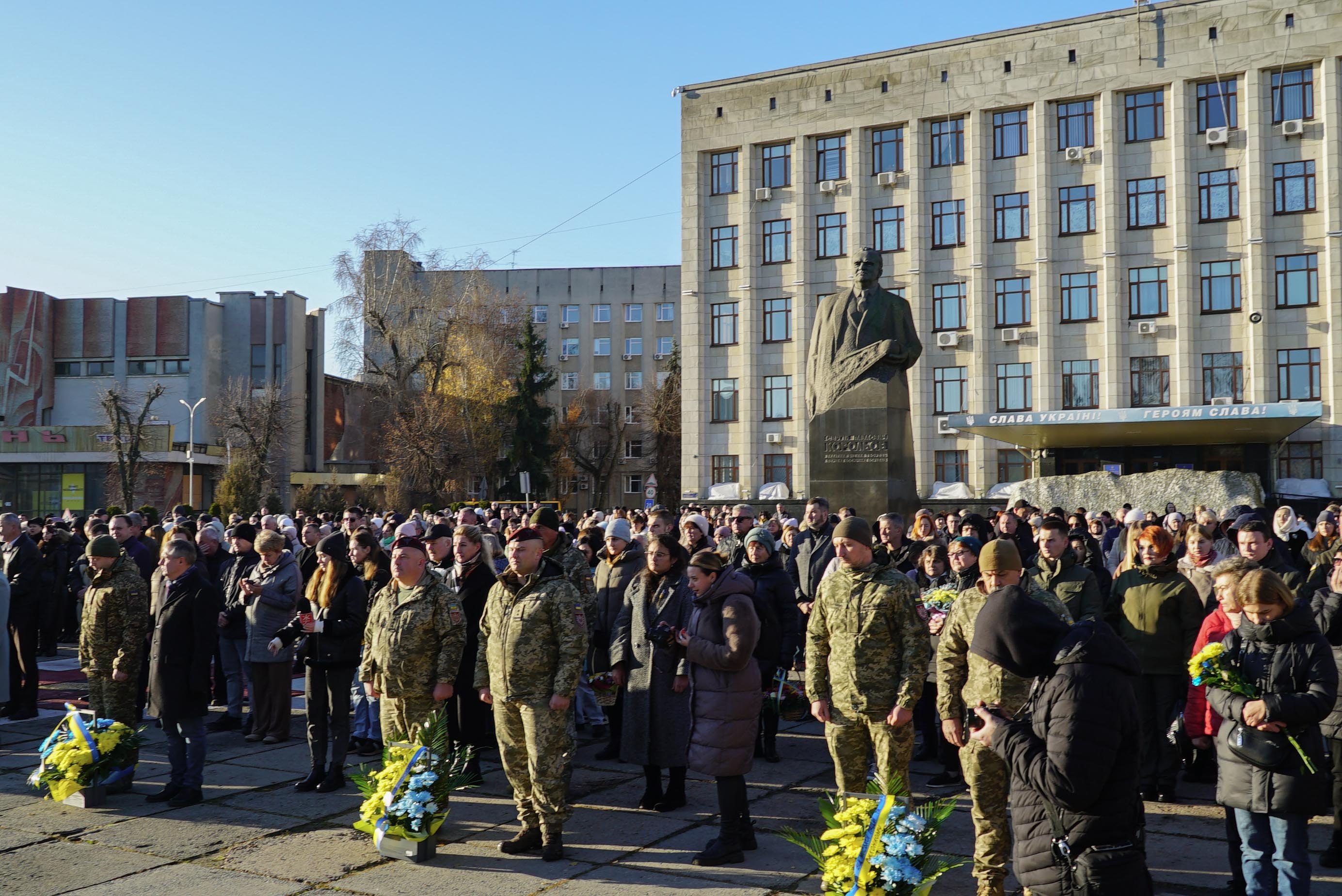 1000 днів незламності: у Житомирі вшанували пам’ять Героїв