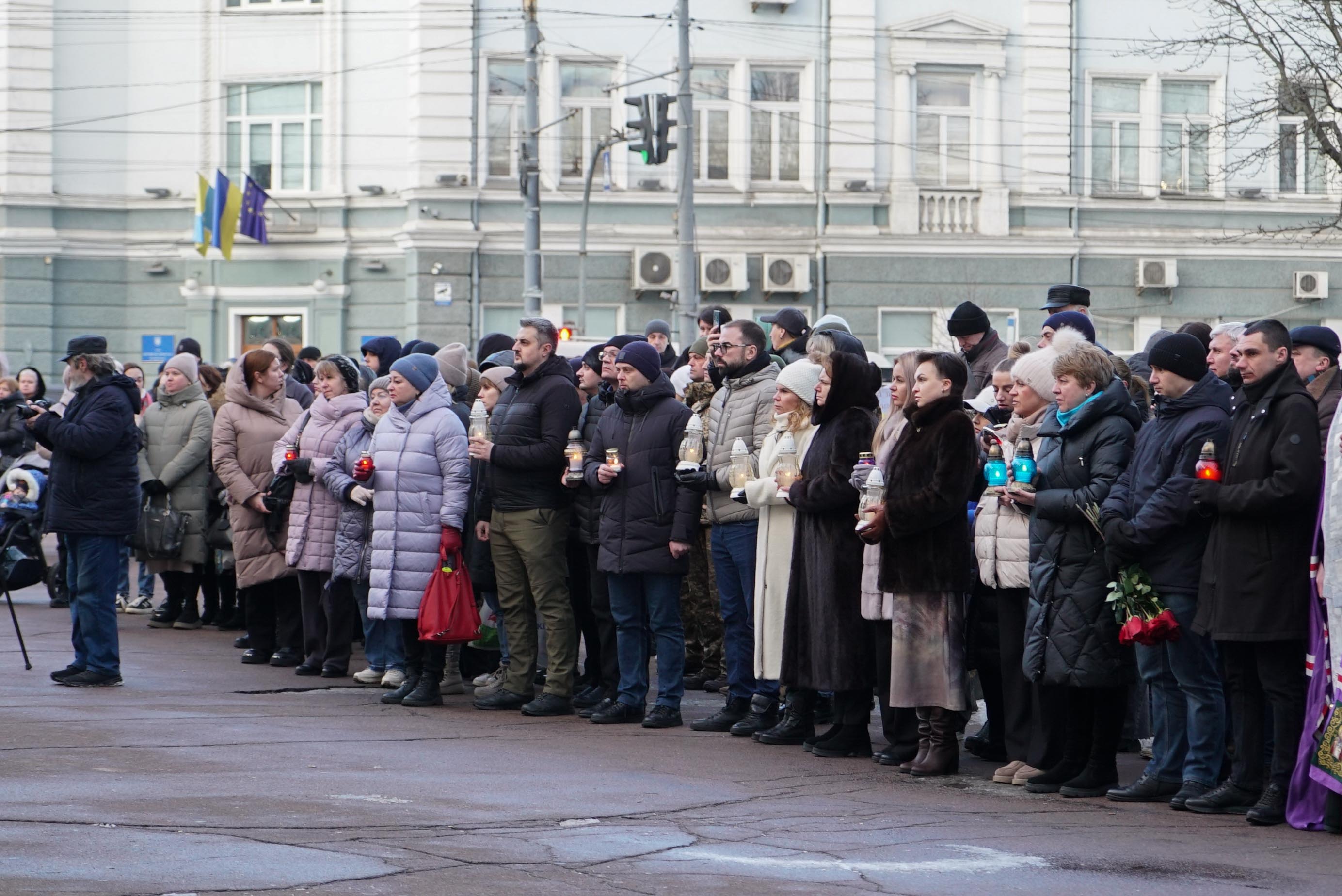 У Житомирі вшанували пам’ять Героїв Небесної Сотні