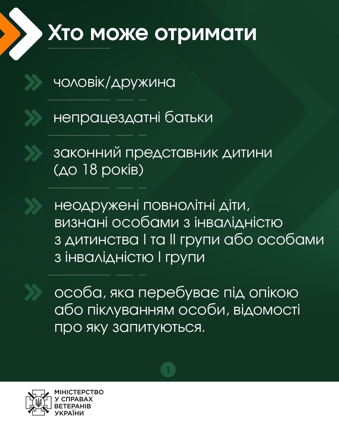 Мінветеранів: сім’ї полонених або зниклих безвісти ветеранів можуть отримати відомості з ЄДРВВ через ЦНАП